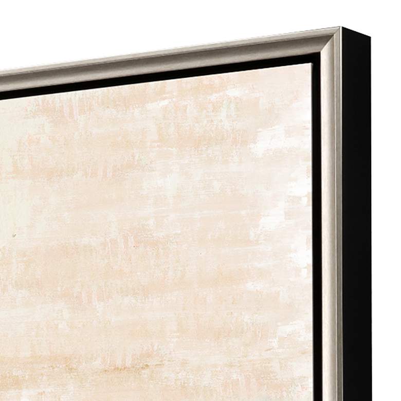 Image 2 Blush Horizon I 41" Square Giclee Framed Canvas Wall Art more views