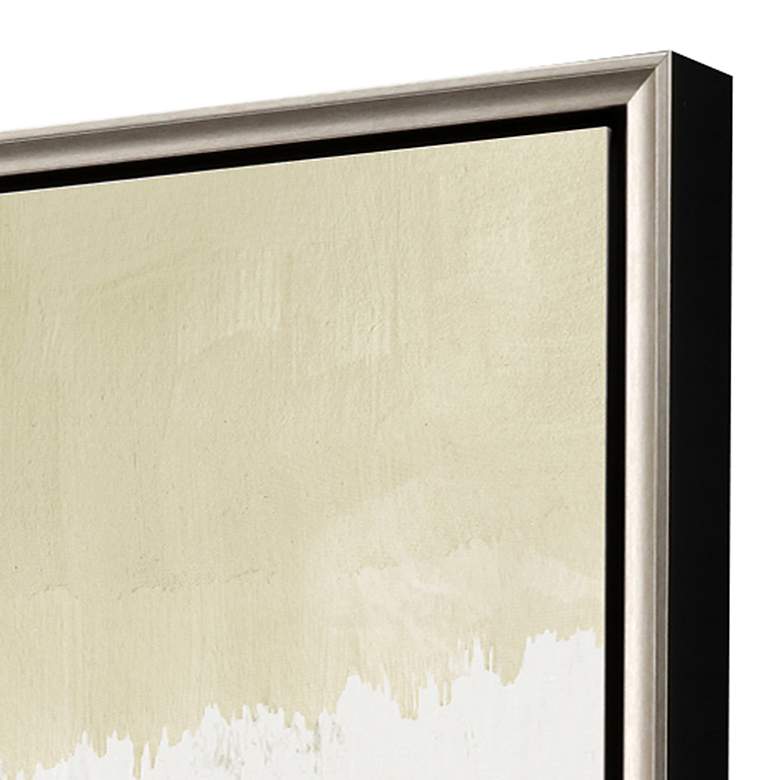 Image 2 Blush Horizon II 41" Square Giclee Framed Canvas Wall Art more views