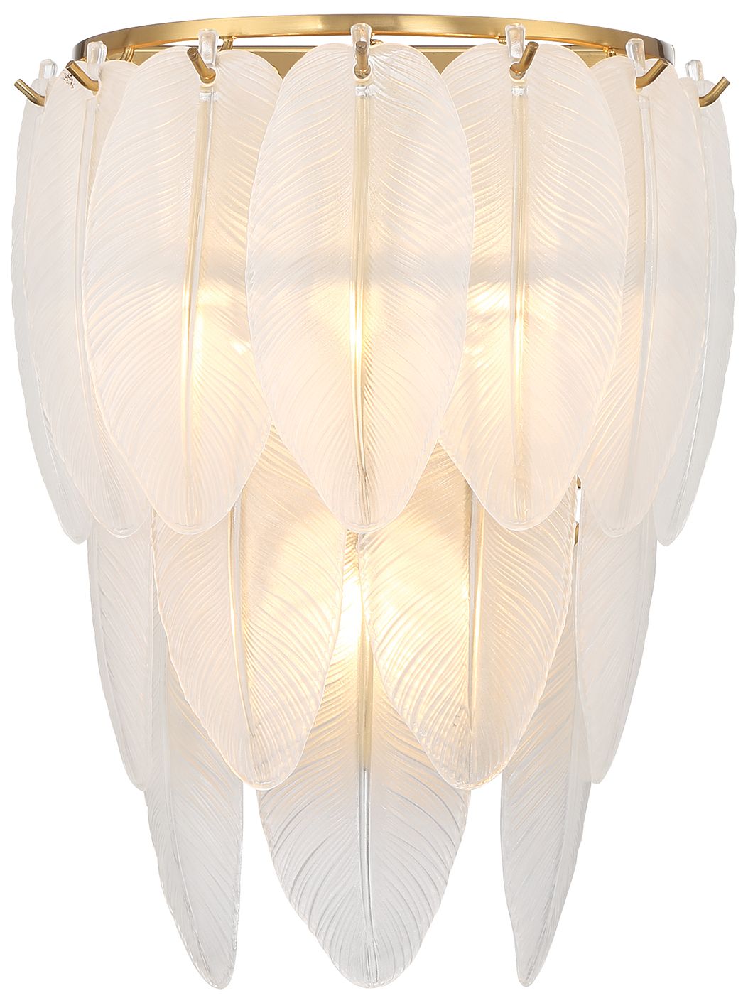 Thumbnail1 of Boa 3-Light Wall Sconce in Warm Brass by Breegan Jane