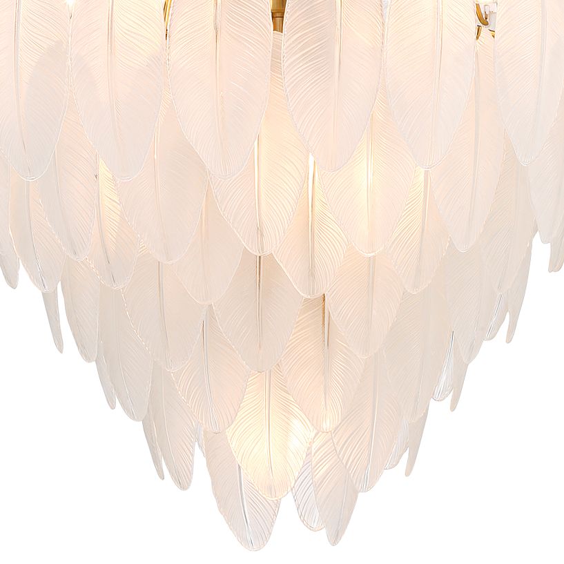 Image 3 Boa 9-Light Chandelier in Warm Brass by Breegan Jane more views