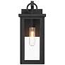 2_Boadie 1 Light Matte Black Outdoor Sconce more views