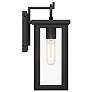 3_Boadie 1 Light Matte Black Outdoor Sconce more views