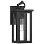 4_Boadie 1 Light Matte Black Outdoor Sconce more views