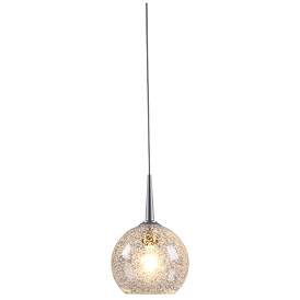 Image1 of Bobo 1 Pendant - Chrome Finish - Clear Glass Shade
