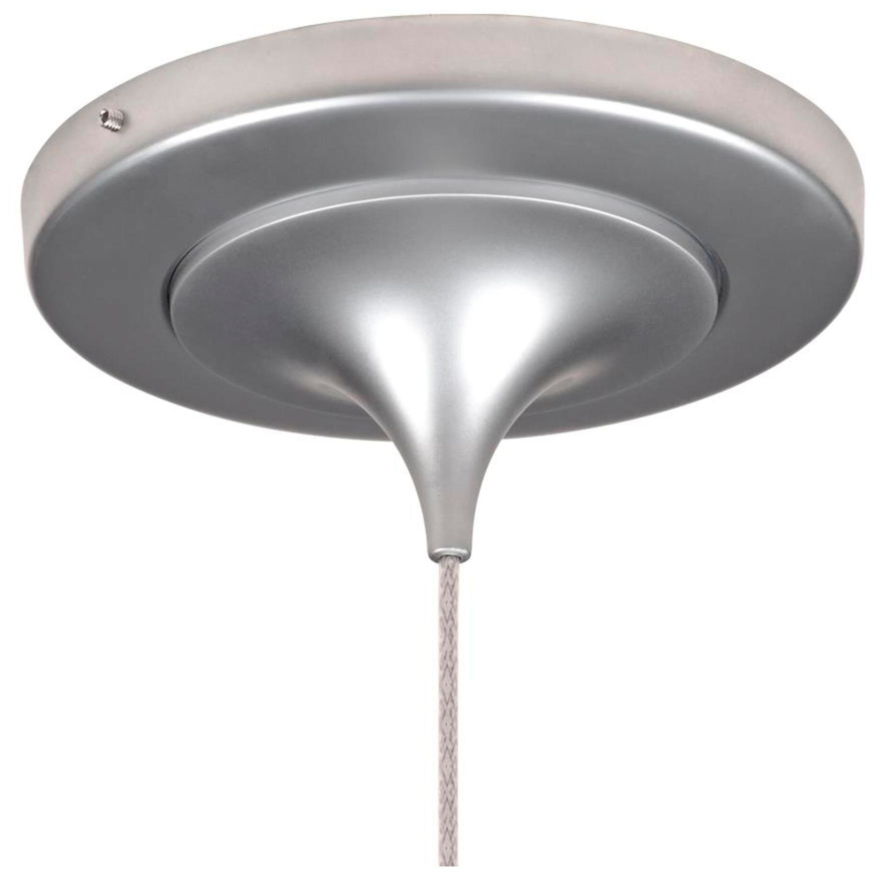 Image 2 Bobo 2 - Pendant - LED - 4" Kiss Canopy - Matte Chrome Finish - Aqua G more views
