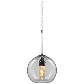 Image1 of Bobo 3 - Pendant - LED - 4" Kiss Canopy - Bronze Finish - Clear Glass
