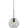 Bobo 3 - Pendant - LED - 4" Kiss Canopy - Bronze Finish - Clear Glass