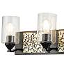 2_Bocage 3 Light Bath Bar In Matte Black And Silver more views