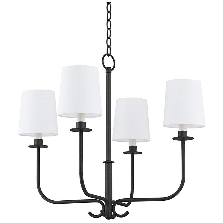 Image 1 Bodhi 4 Light Chandelier - Forged Iron