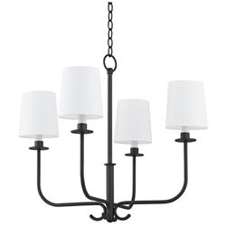 Bodhi 4 Light Chandelier - Forged Iron
