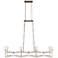 Bodie 54 1/4" Wide Havana Gold Kitchen Island Light Pendant
