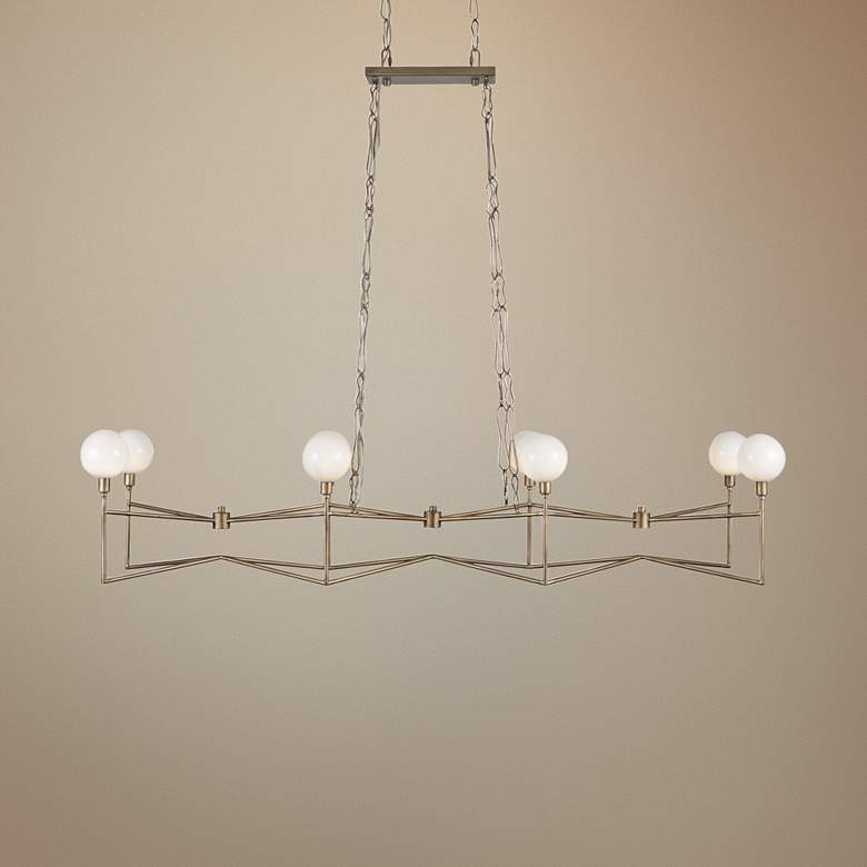 Image 1 Bodie 54 1/4" Wide Havana Gold Kitchen Island Light Pendant