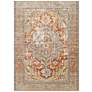 Thumbnail1 of Bodrum BDM-2312 6'11"x9' Rust and Saffron Outdoor Area Rug