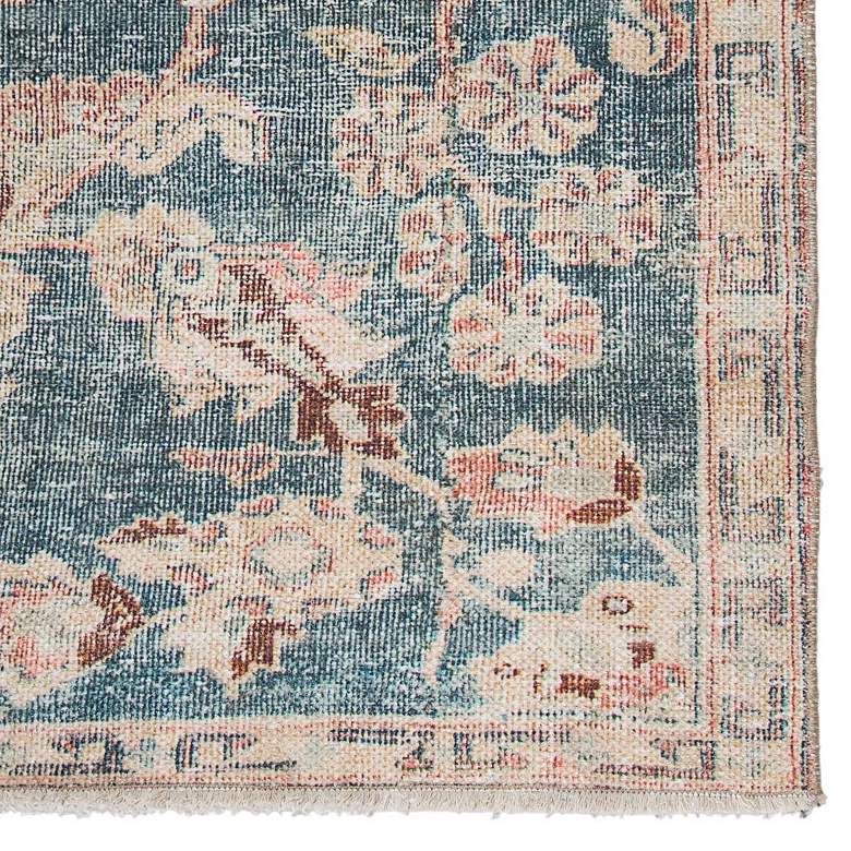 Image 4 Boheme Bardia BOH08 5&#39;x8&#39; Dark Teal Rust Oriental Area Rug more views