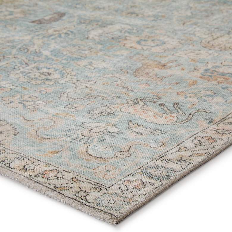 Image 3 Boheme Stag BOH17 5'x8' Teal and Gold Oriental Area Rug more views