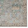 Boheme Stag BOH17 5&#39;x8&#39; Teal and Gold Oriental Area Rug