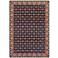 Bohemian 760N5 Navy and Pink Area Rug