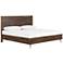 Bohemian Rustic Wood King Bed