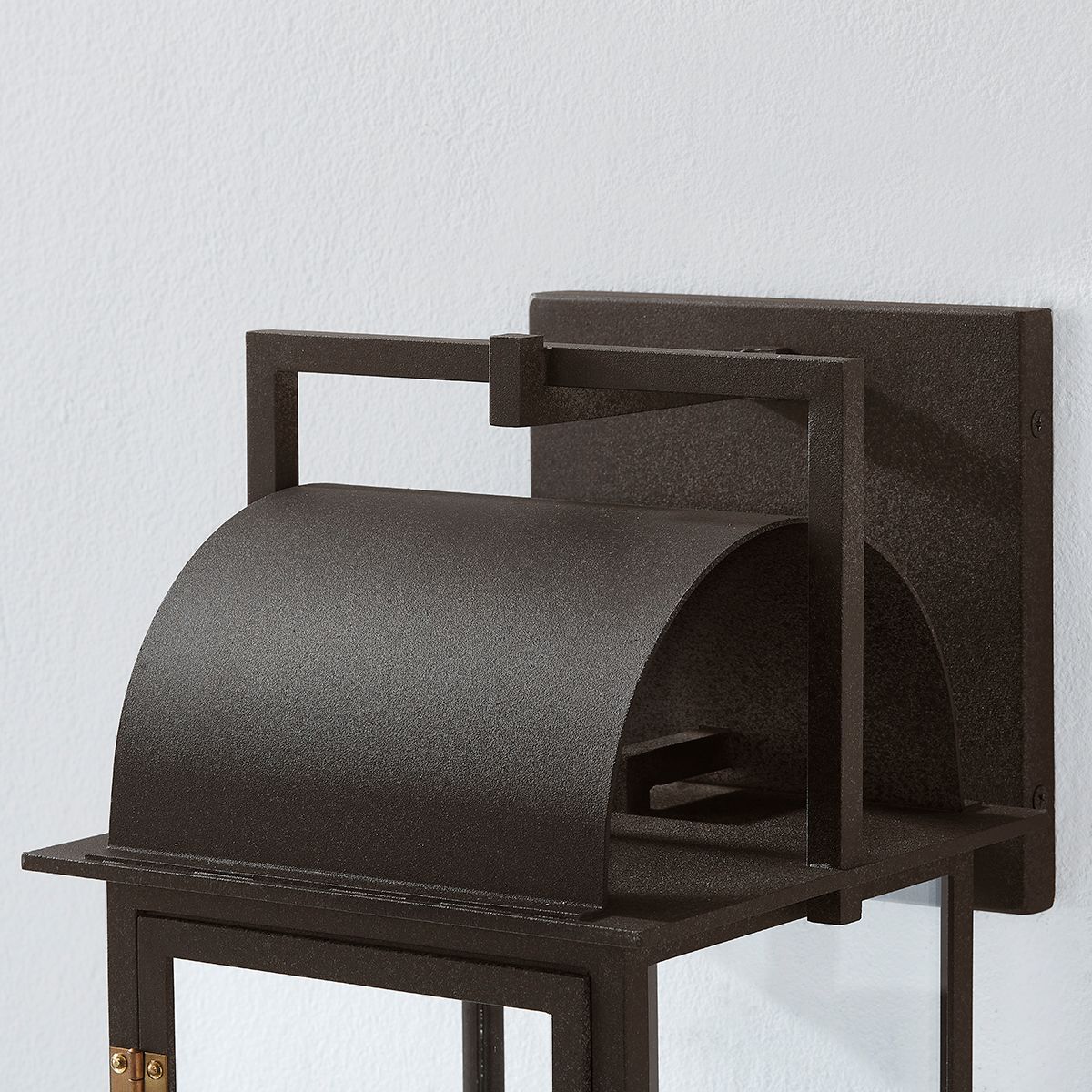 Bohen 14 3/4" High French Iron Outdoor Wall Light