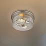 2_Bohin 13" Wide Brushed Nickel 2-Light Ceiling Light