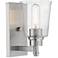 Bohin by Z-Lite Brushed Nickel  1 Light Wall Sconce