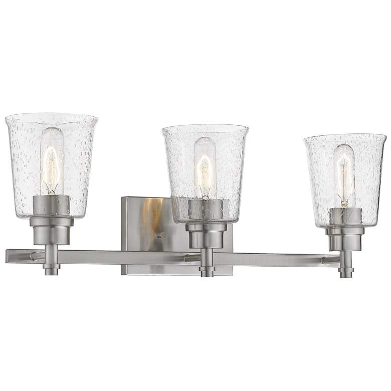 Image 1 Bohin by Z-Lite Brushed Nickel 3 Light Vanity
