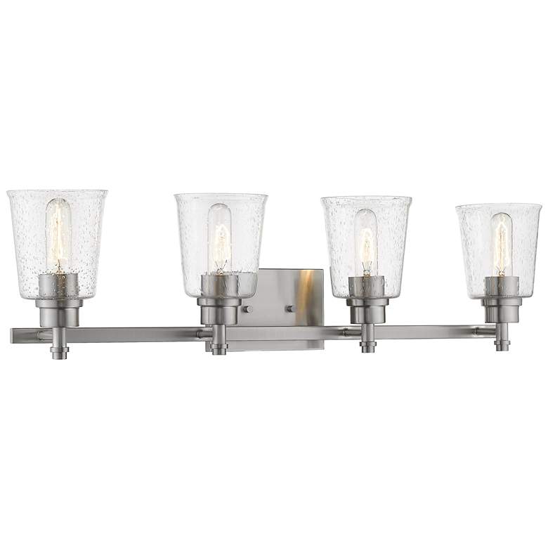 Image 1 Bohin by Z-Lite Brushed Nickel 4 Light Vanity