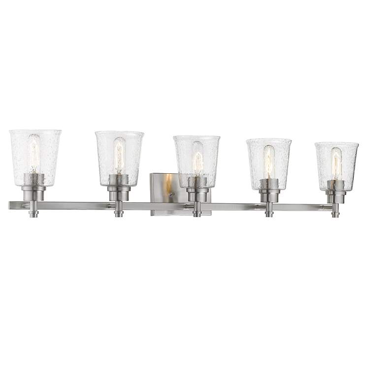 Image 1 Bohin by Z-Lite Brushed Nickel 5 Light Vanity