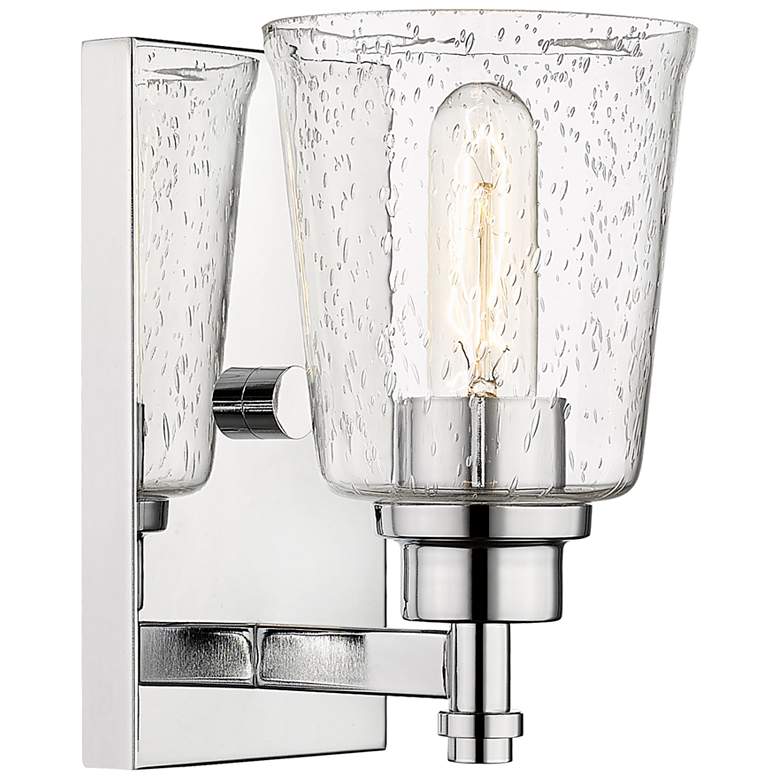 Image 1 Bohin by Z-Lite Chrome 1 Light Wall Sconce