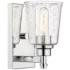 Bohin by Z-Lite Chrome 1 Light Wall Sconce