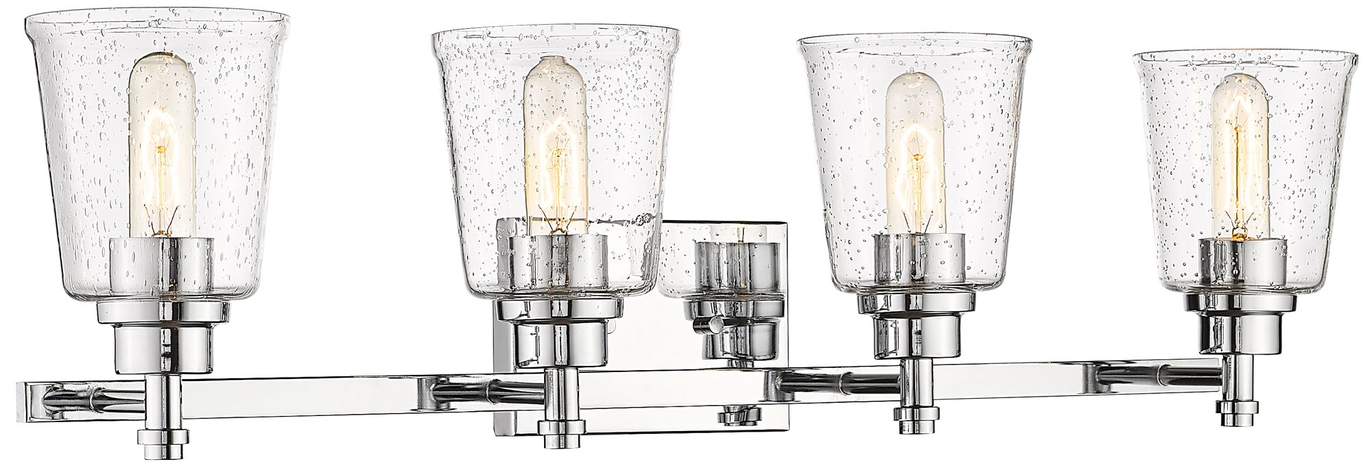 Bohin by Z-Lite Chrome 32 inch 4 Light Vanity