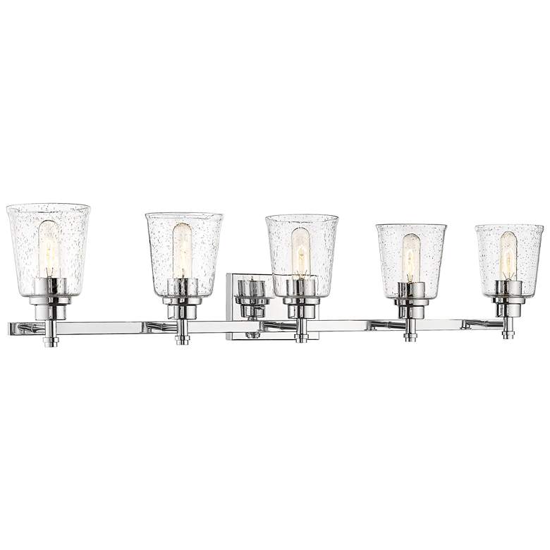 Image 1 Bohin by Z-Lite Chrome 5 Light Vanity