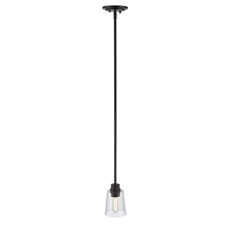 Image 3 Bohin by Z-Lite Matte Black 1 Light Mini Pendant more views
