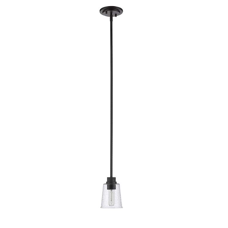 Image 6 Bohin by Z-Lite Matte Black 1 Light Mini Pendant more views