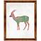 Boho Antelope 22" High Framed Giclee Wall Art