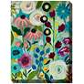 Boho Garden 40" High All-Weather Outdoor Canvas Wall Art