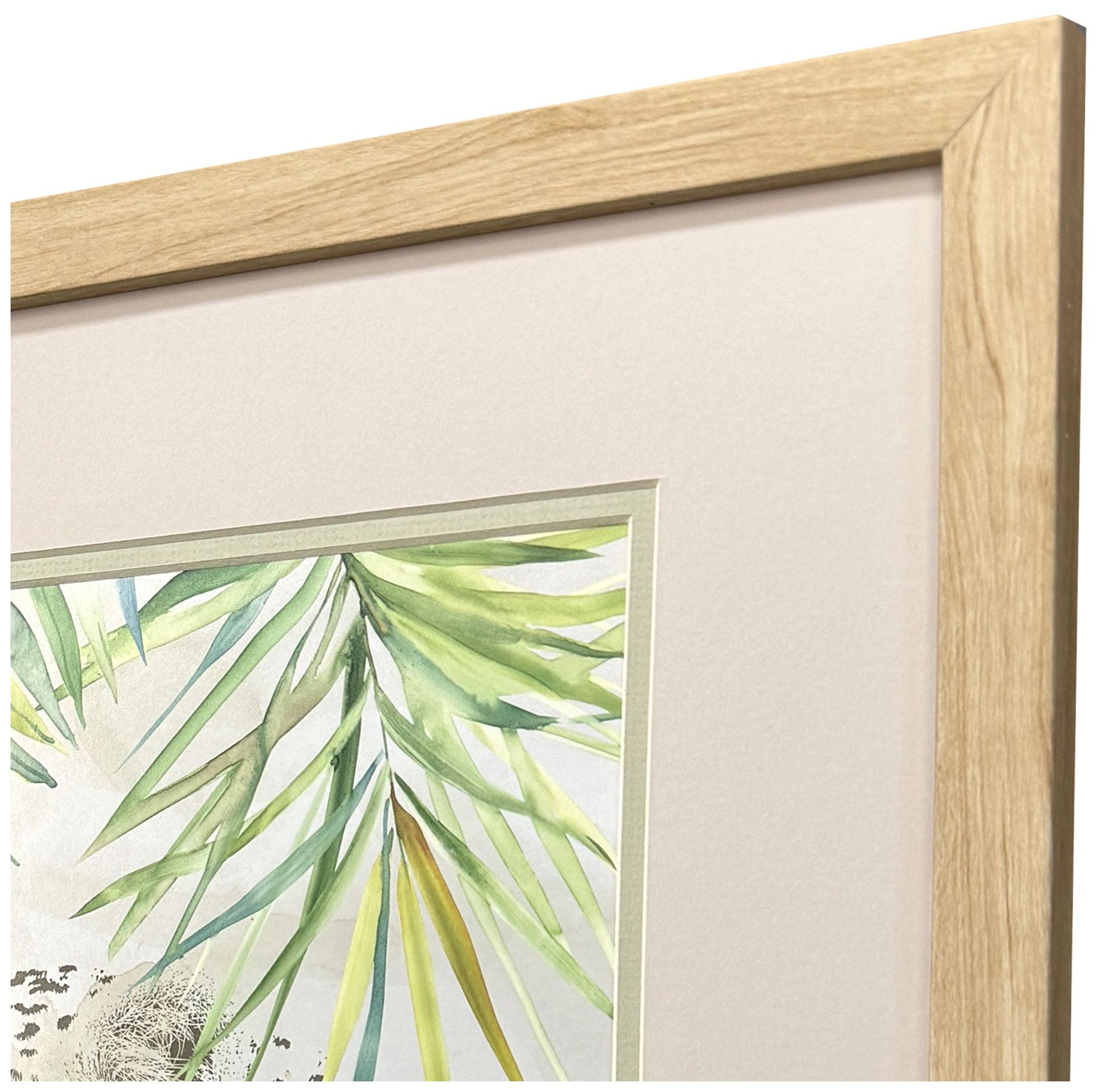 Image 3 Boho Jungle Cat 18"W x 21"H Framed Art Set of 2 more views