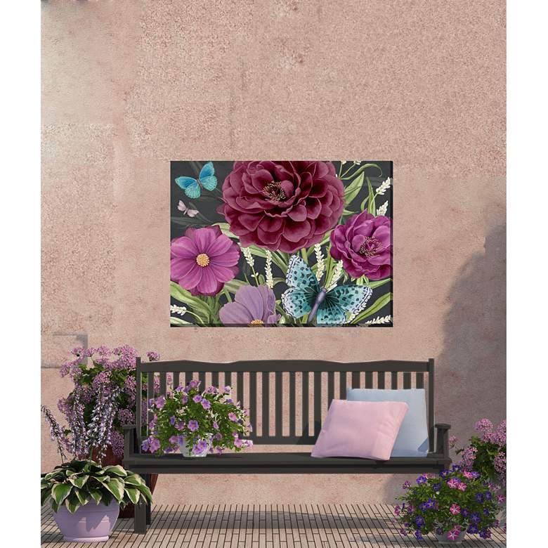 Image 3 Bold Beauties 40" Wide Rectangular Outdoor Canvas Wall Art more views