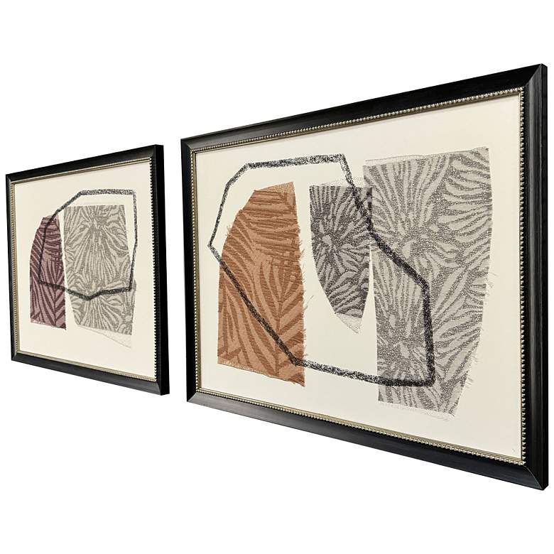 Image 2 Bold Blends I 25"W x 19"H Framed Art Set of 2 more views