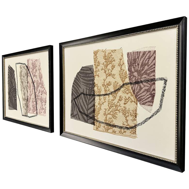 Image 2 Bold Blends II 25"W x 19"H Framed Art Set of 2 more views