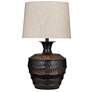 Bolder 27" Traditional Styled Brown Table Lamp