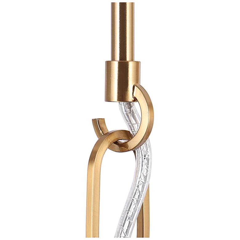 Image 3 Bolfi 1-Light Gold Glass Pendant Light more views