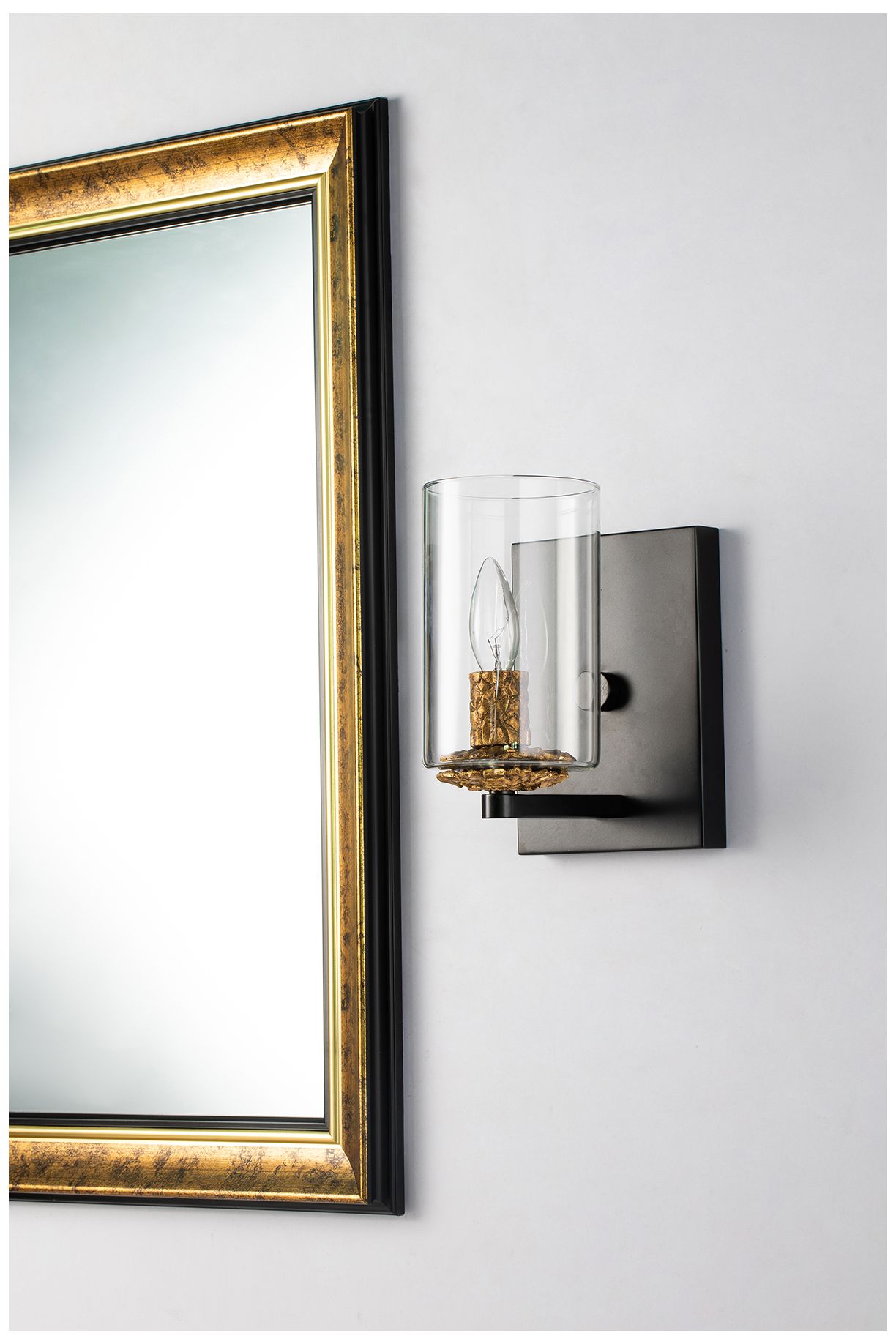 Image 5 Bolivar 1-Light Wall Sconce in Matte Black more views