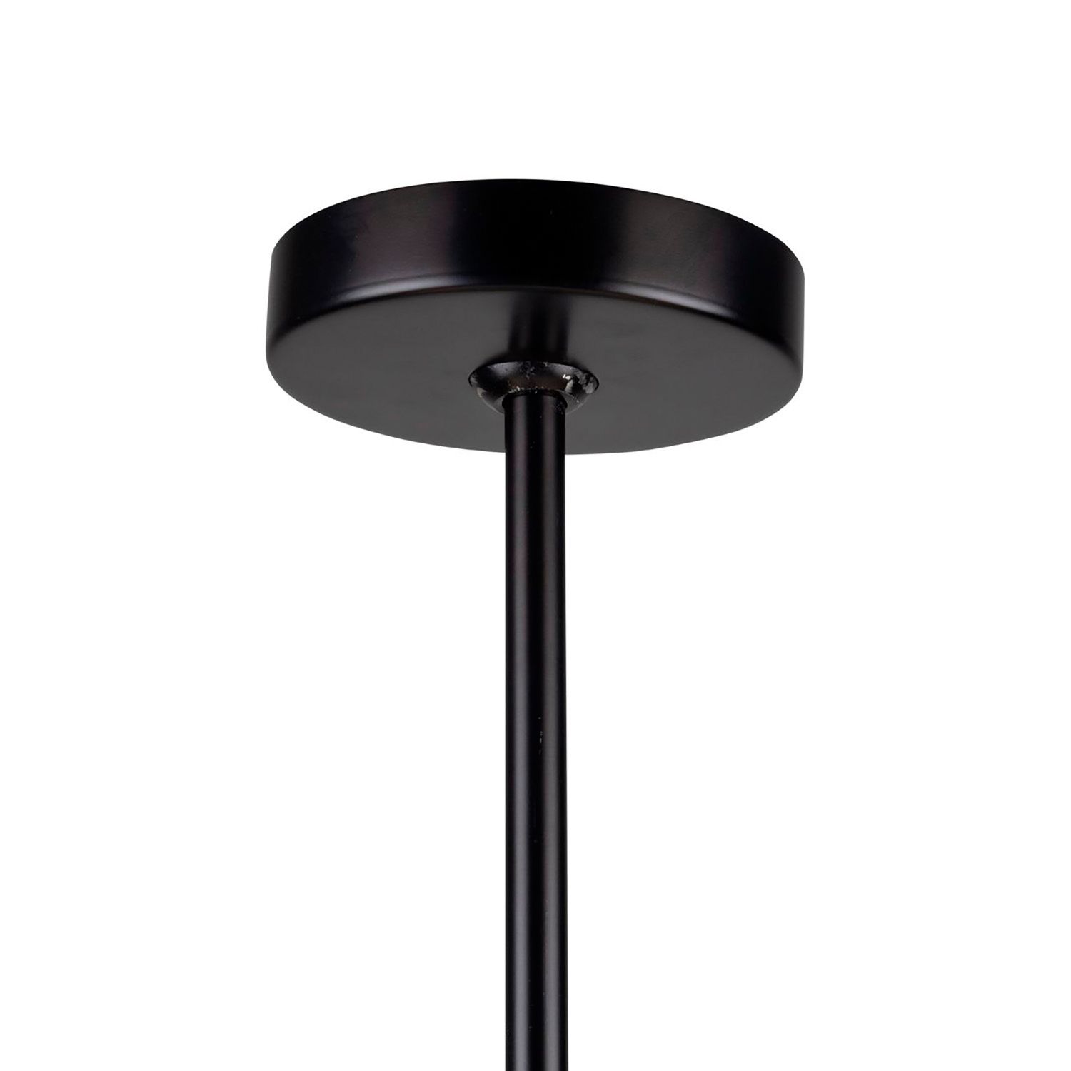 Image 5 Bolla 24.5" Wide 13-Light Black Chandelier With White Glass Shade more views