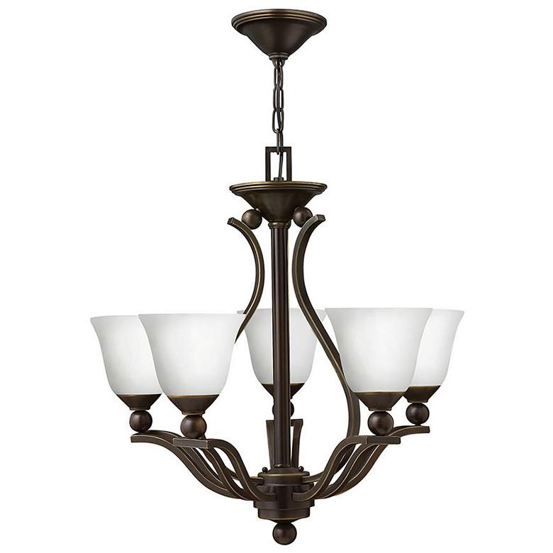 Image 1 Bolla 24" Wide Bronze Chandelier by Hinkley Lighting