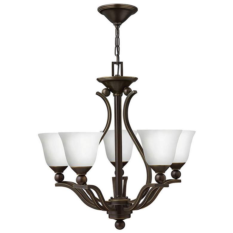 Image 1 Bolla 24 inch Wide Bronze Chandelier by Hinkley Lighting