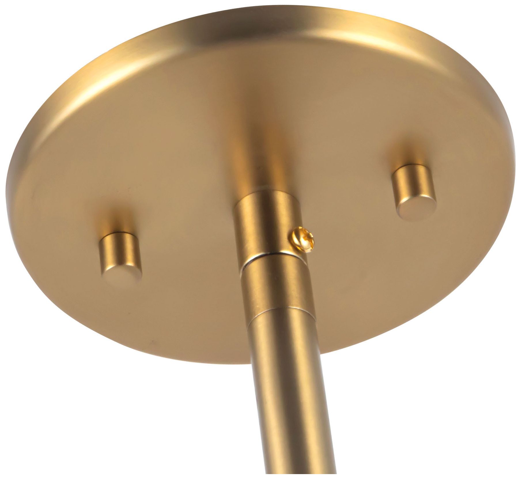Image 5 Bolla 28-in Brushed Gold dimmable LED Chandelier with Mixed Glass more views