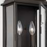 3_Bolton 13 3/4" High Oiled Bronze 2-Light Outdoor Wall Light more views
