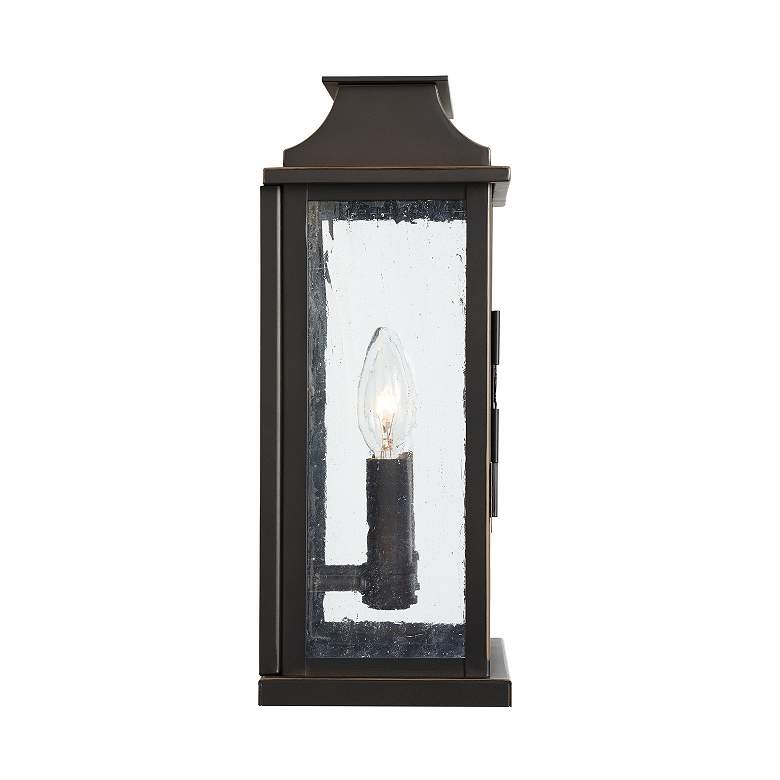Image 5 Bolton 13 3/4" High Oiled Bronze 2-Light Outdoor Wall Light more views