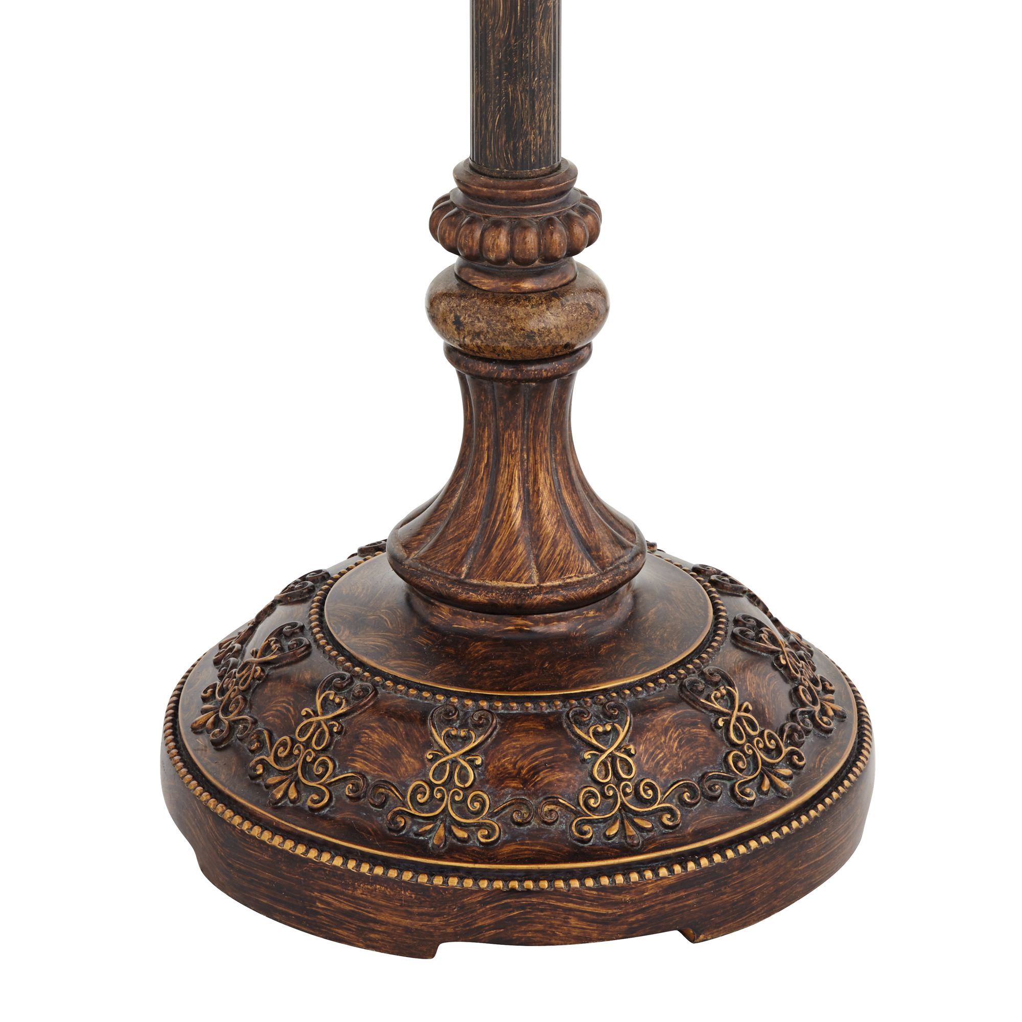 Image 6 Bolzano 64 1/2" Italian Bronze 4-Light Traditional Floor Lamp more views